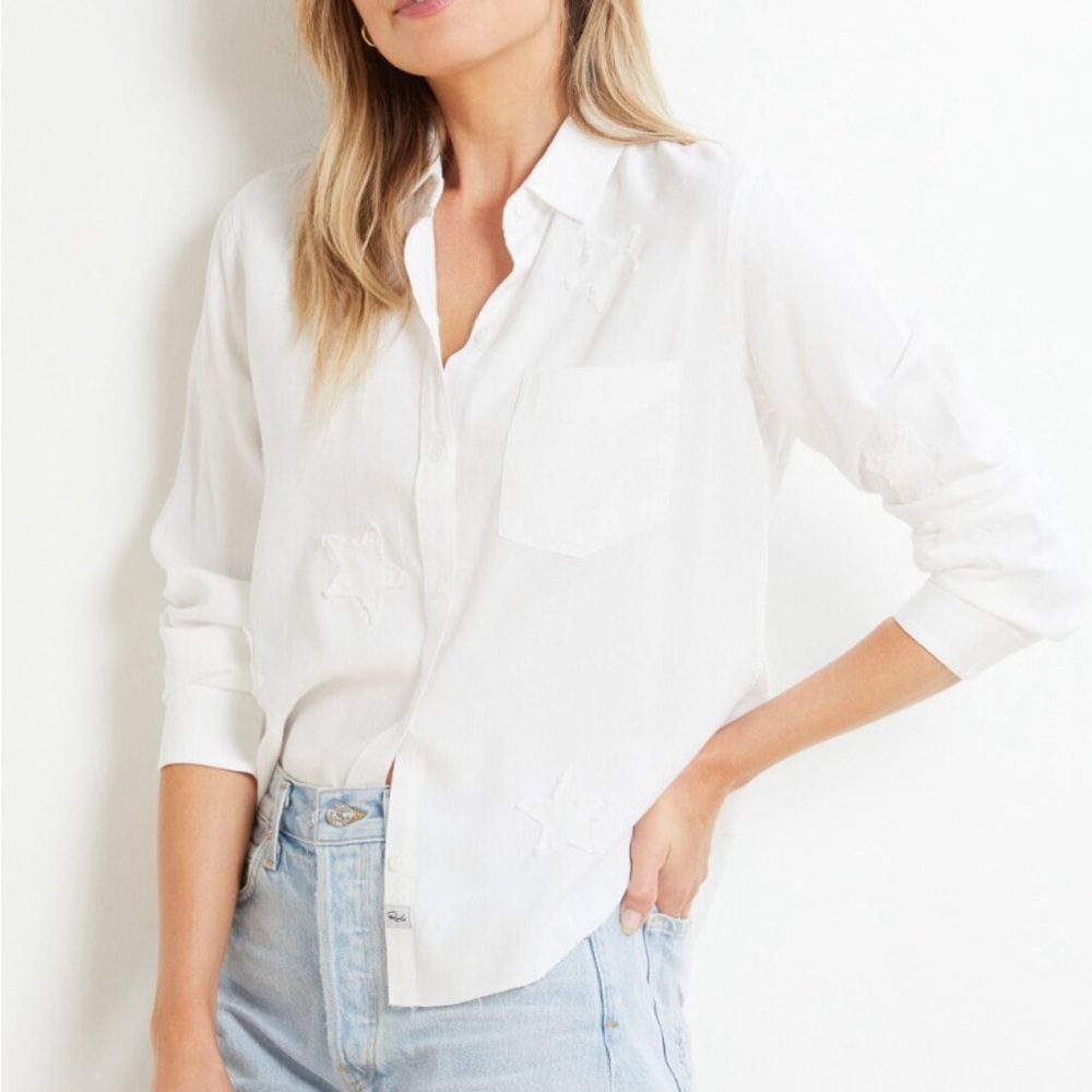 Rail’s Ingrid White Star Button Down Shirt